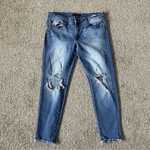 KanCan Women's Distressed Jeans Size 13_30 Blue